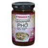 Jar of Pandaroo Vietnamese Phở Beef Noodle Soup Base, 200ml, with pho bowl image on label.