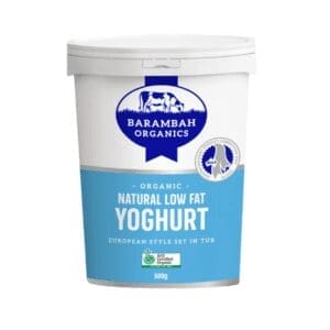 BARAMBAH LOW FAT NATURAL YOGHURT