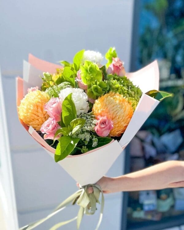 Pastel soft bouquet