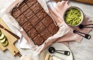 Healthy Zucchini Brownies