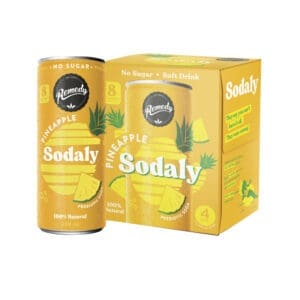 Remedy sodaly prebiotic pineapple