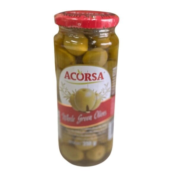 ACORSA SPANISH WHOLE GREEN OLIVES