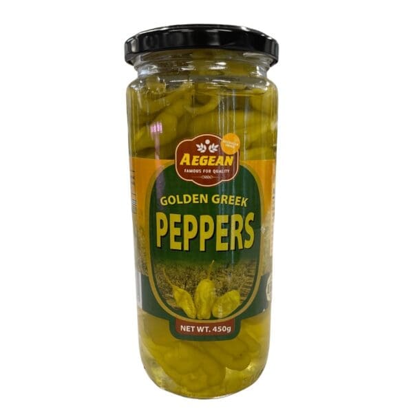 AEGEAN GOLDEN GREEK PEPPERS