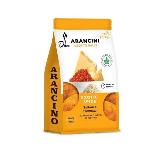 ARANCINI EXOTIC SPICE SAFFRON & PARMESAN