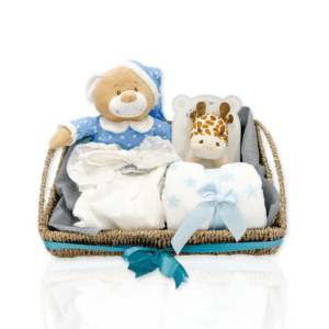 BABY BOY TRAY HAMPER