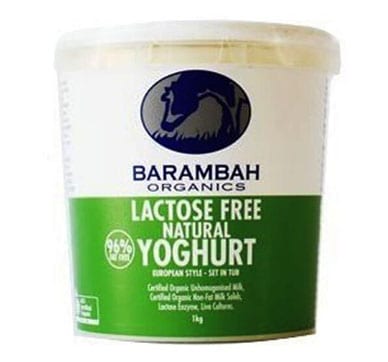 BARAMBAH LACTOSE FREE YOGHURT