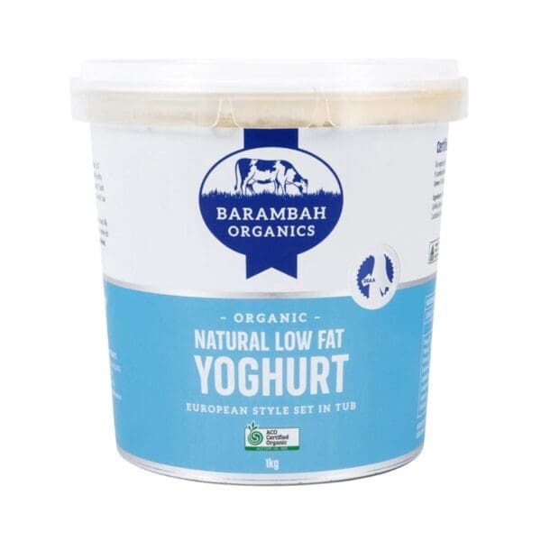 BARAMBAH LOW FAT NATURAL YOGHURT