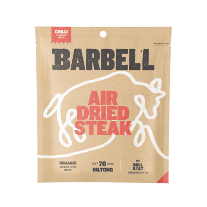 BARBELL AIR DRIED STEAK CHILLI 70g