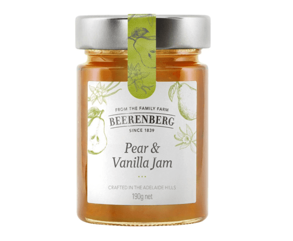 BEERENBERG PEAR AND VANILLA JAM