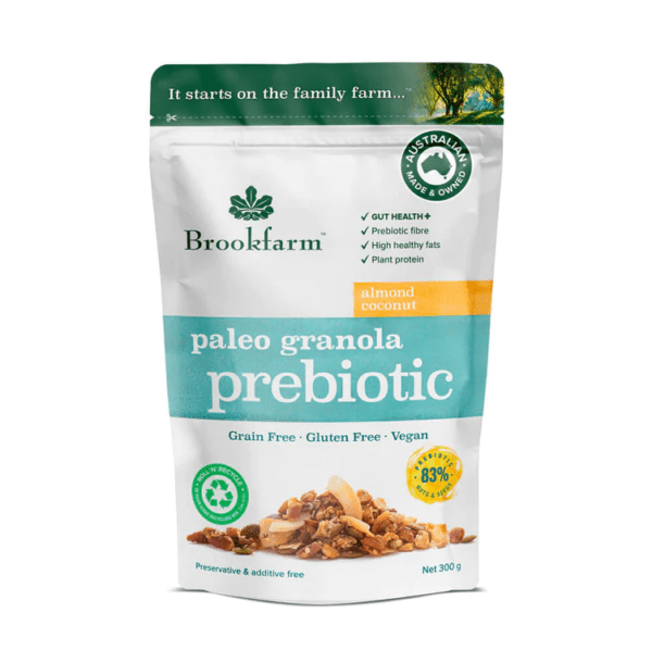 BROOKFARM PREBIOTIC PALEO GRANOLA