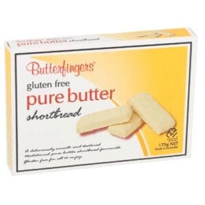 BUTTERFINGERS GLUTEN FREE PURE BUTTER SHORTBREAD