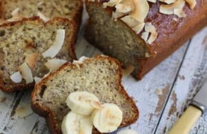 Banana Bread with Coconut