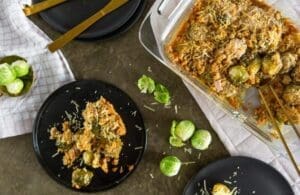 Brussels Sprouts Gratin