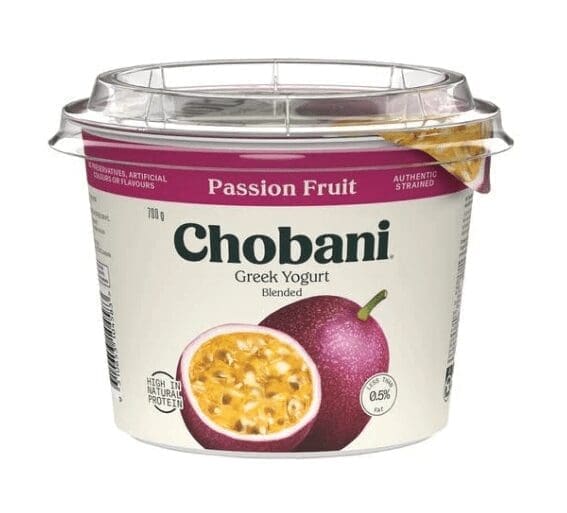 CHOBANI PASSIONFRUIT YOGURT