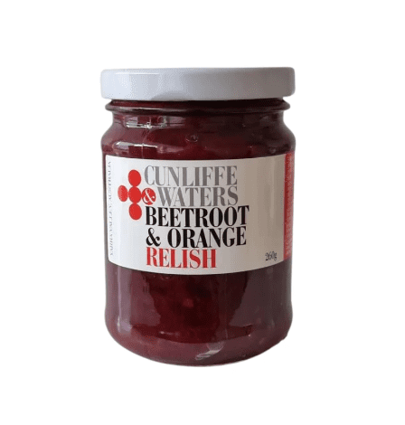 CUNLIFFE & WATERS BEETROOT & ORANGE RELISH