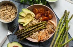 Chicken & Asparagus Bowl