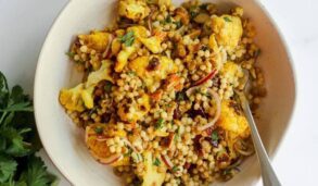 Curried Cauliflower Cous Cous