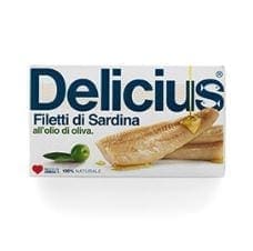 DELICIUS SARDINE FILLETS IN OLIVE OIL