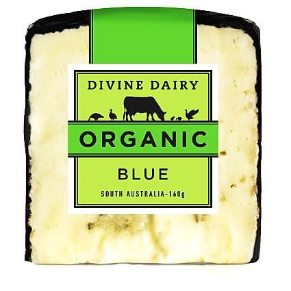 DIVINE DAIRY ORGANIC BLUE CHEESE