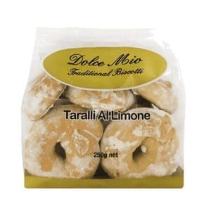 DOLCE MIO BISCOTTI TARALLI AL LIMONE