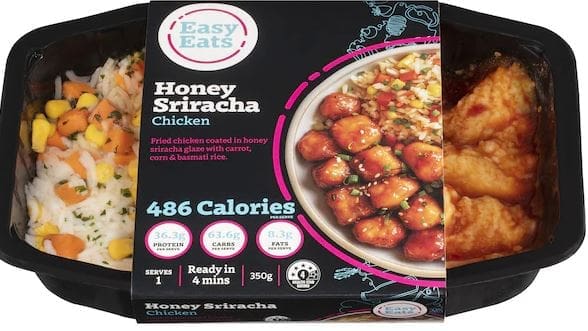 EASY EATS MEALS HONEY SCRIACHA CHILLI CHICKEN
