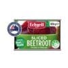 Edgell sliced beetroot can, 425g, with health rating 4/5 and beetroot slices on label.
