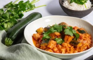 Julie Goodwin’s Eggplant, Zucchini & Chickpea Curry