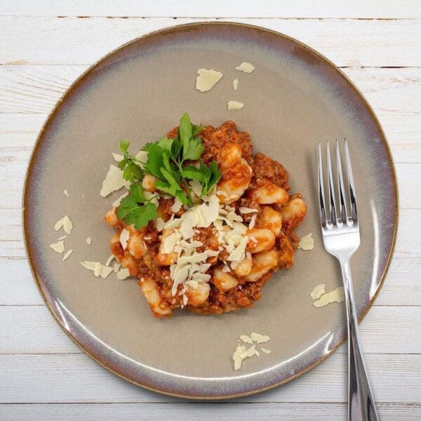 WHY COOK GNOCCHI LEAN BEEF & TOMATOES