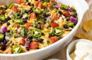 Healthy Chicken Nachos