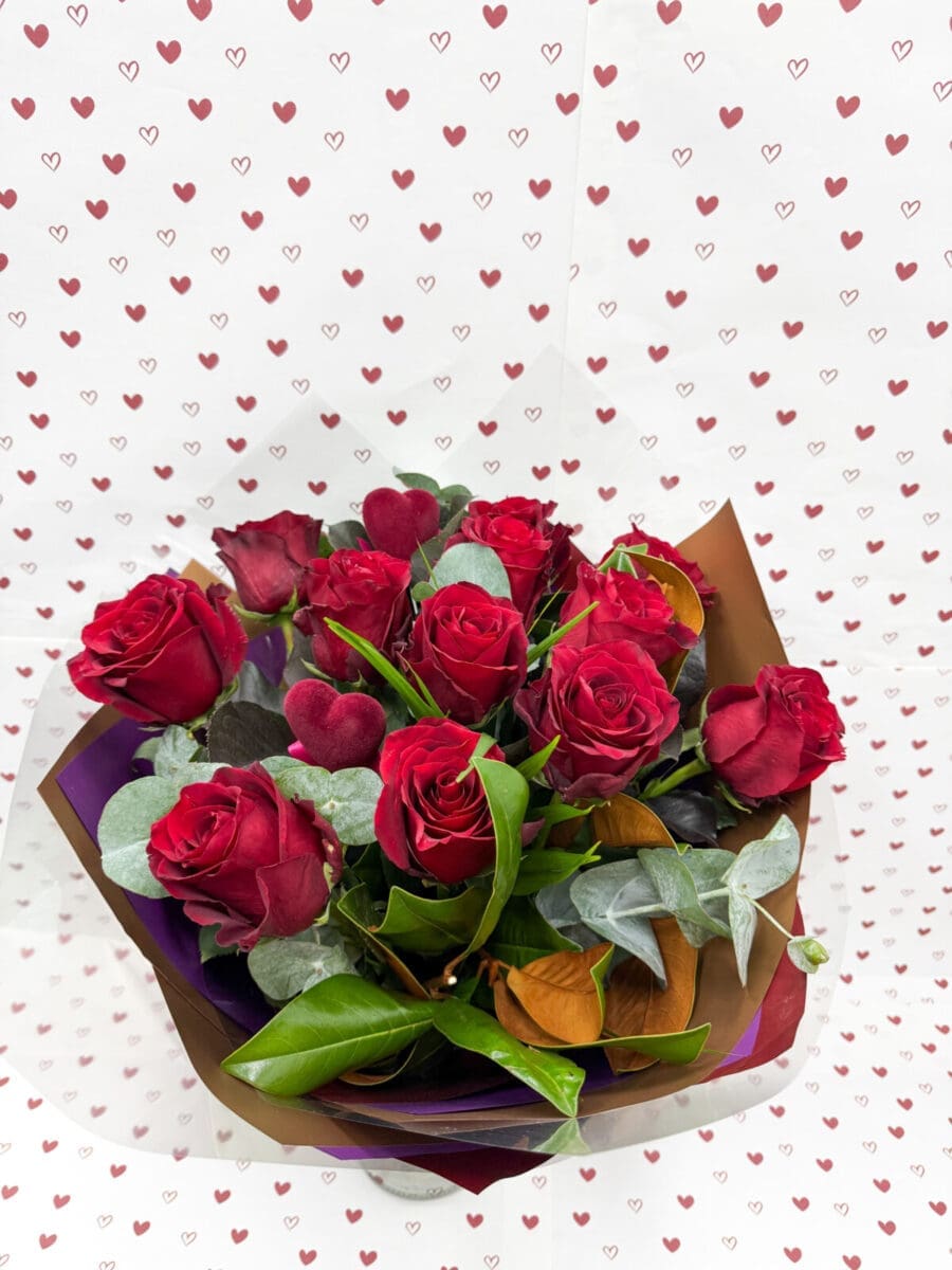 DOZEN ROSES VDAY