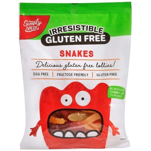 IRRESISTIBLE GLUTEN FREE SNAKES