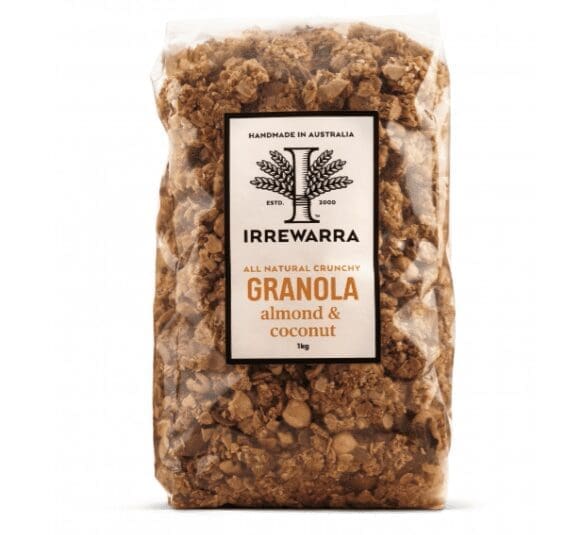 IRREWARRA GRANOLA ALMOND & COCONUT