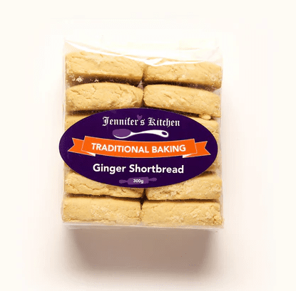 JENNIFERS KITCHEN GINGER SHORTBREAD