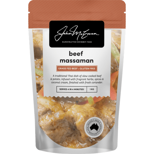 JOHN McEWAN BEEF MASSAMAN CURRY