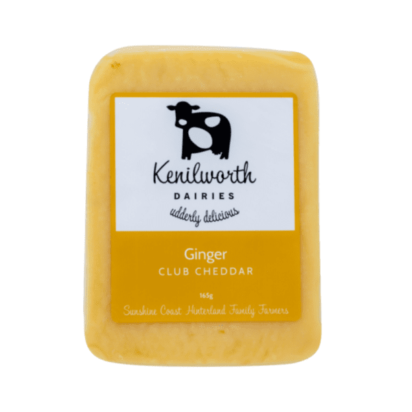 KENILWORTH DAIRIES GINGER CLUB CHEDDER