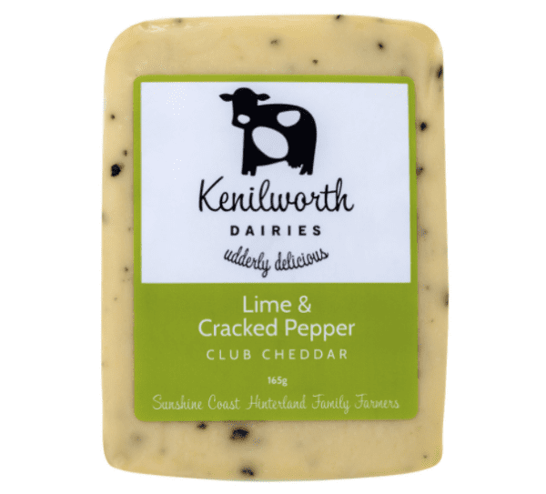 KENILWORTH LIME AND CRACKED PEPPER CLUB CHEDDAR