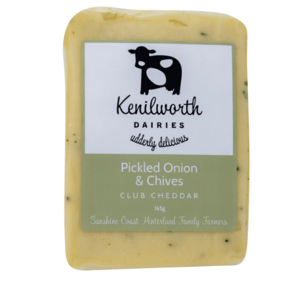 KENILWORTH PICKLED ONION AND CHIVES CLUB CHEDDAR
