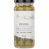 Jar of King Valley Fine Foods parsley and pistachio pesto, 250ml, vegan, gluten-free, FODMAP-friendly.