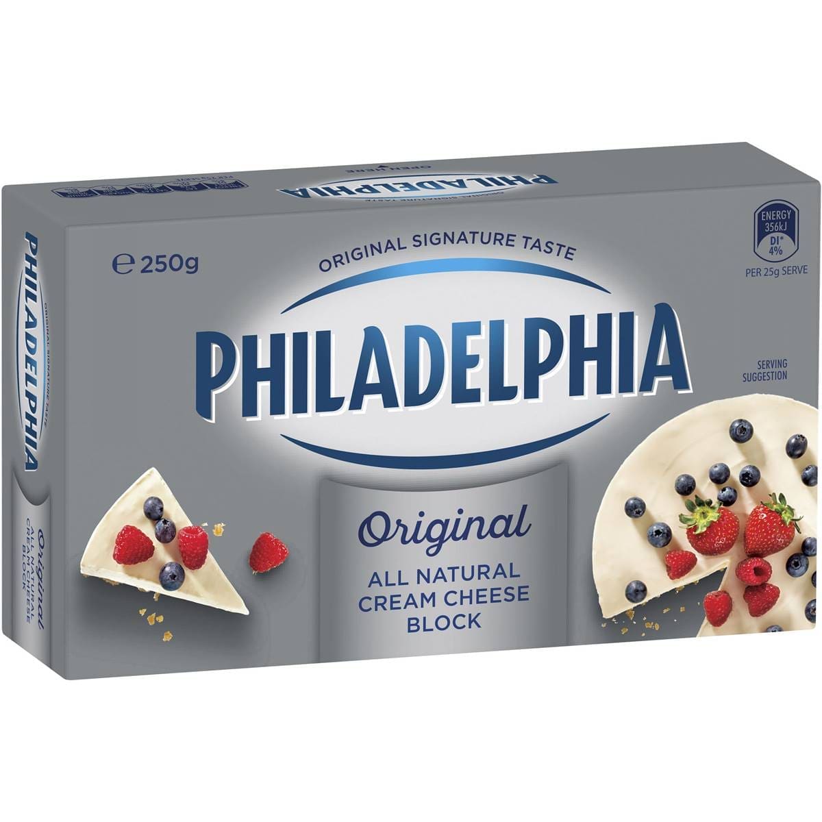 KRAFT PHILLY CREAM CHEESE ORIGINAL BLOCK Zone Fresh