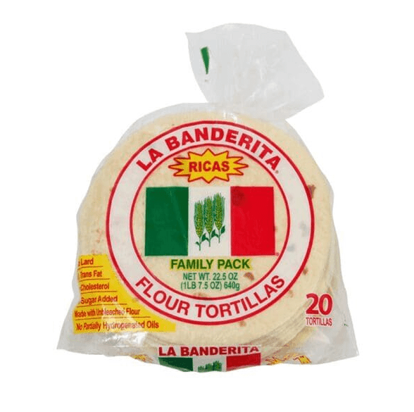 LA BANDERITA FLOUR TORTILLA FAMILY PACK