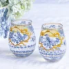 LA LA LAND PIECES OF POETRY SET OF 2 GLASS TUMBLERS - Image 3