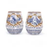 LA LA LAND PIECES OF POETRY SET OF 2 GLASS TUMBLERS - Image 5