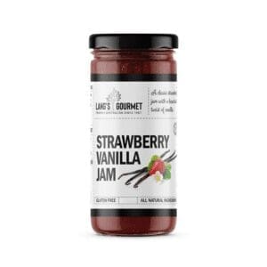 LANGS GOURMET STRAWBERRY VANILLA JAM