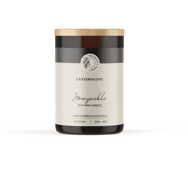 LANTERNCOVE CANDLE BOTANICLE HONEYSUCKLE 80Z