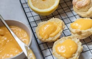 Lemon Curd & Scones