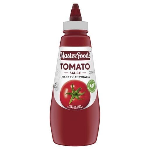 MASTERFOODS TOMATO SAUCE SQUEEZY