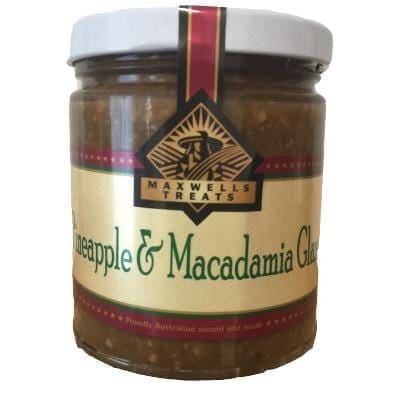MAXWELL TREATS PINEAPPLE MACADAMIA GLAZE