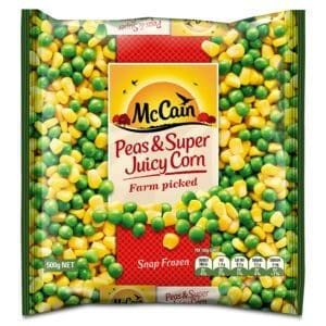 MCCAIN PEAS AND CORN