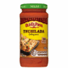 Jar of Old El Paso Enchilada Cooking Sauce, mild cheesy tomato, 375g, 98% fat-free.