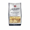 La Molisana fettuccine pasta, 500g, Italian wheat, transparent packaging section.